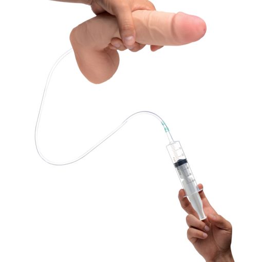 9 Inch Realistic Dual Density Squirting Dildo - Image 4
