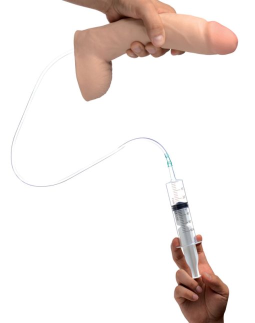 10 Inch Realistic Dual Density Squirting Dildo - Image 4