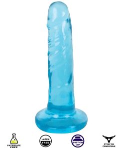 6 Inch Slim Stick Berry Ice Dildo