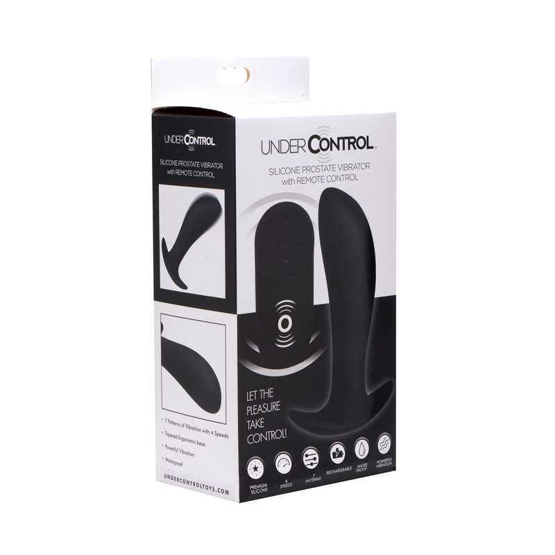 Silicone Prostate Vibrator with Remote Control - Image 6