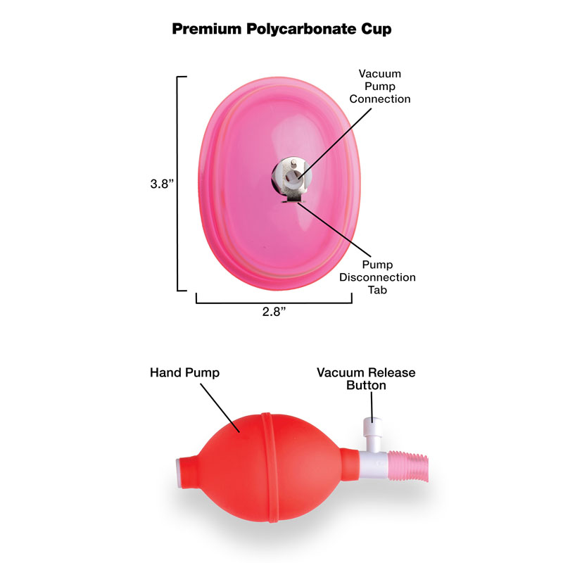 Vaginal Pump With 3.8 Inch Small Cup - Image 7