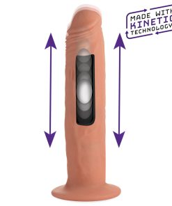 Kinetic Thumping 7X Remote Control Dildo - Large