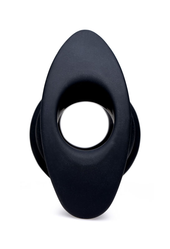 Hive Ass Tunnel Silicone Ribbed Hollow Anal Plug - Medium - Image 5