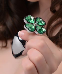 Lucky Clover Gem Anal Plug - Medium