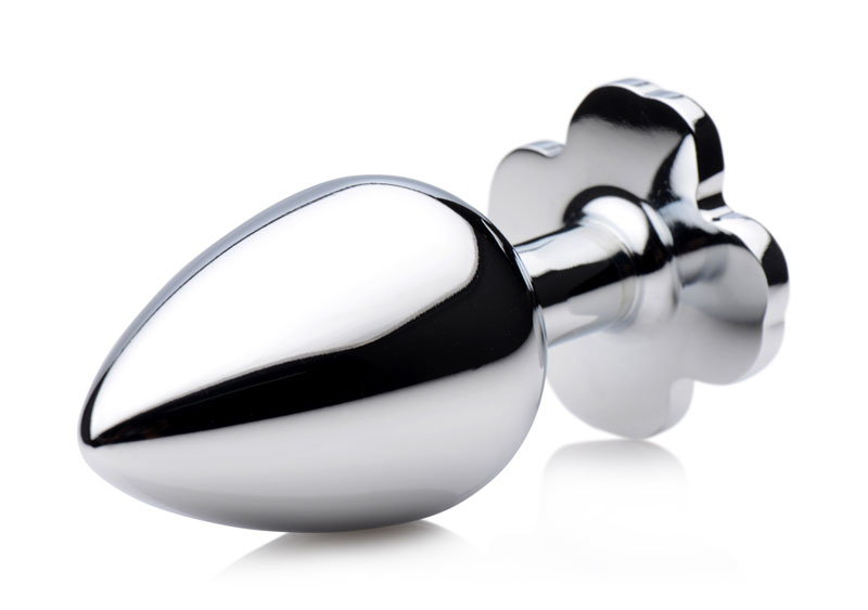 Lucky Clover Gem Anal Plug - Medium - Image 3