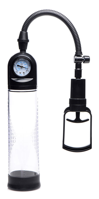 Trigger Penis Pump with Built-in Pressure Gauge - Image 2