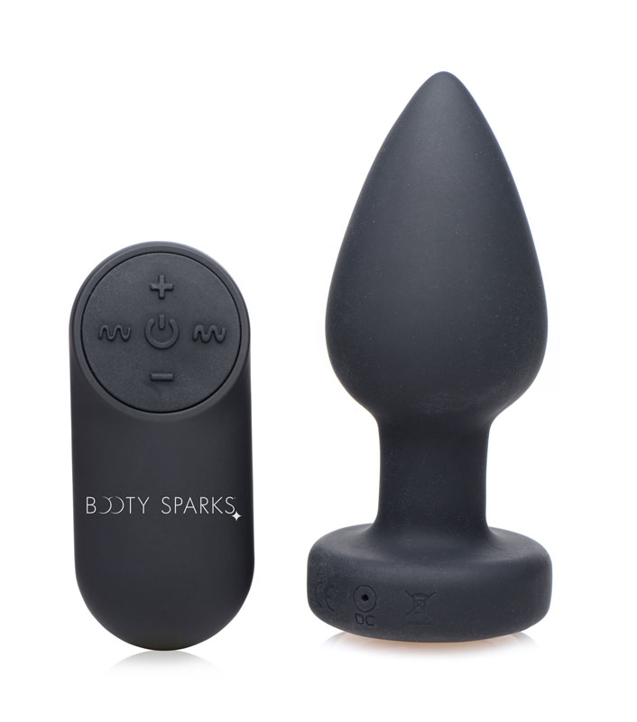 7X Light Up Rechargeable Anal Plug - Medium - Image 6