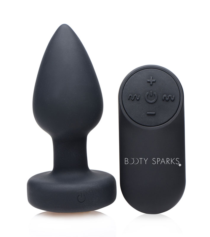 7X Light Up Rechargeable Anal Plug - Small - Image 6