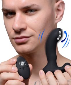 10X P-Massage Silicone Prostate Stimulator with Stroking Bead