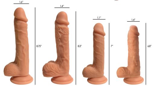 Easy Riders Dual Density Silicone Dildo - 7 Inch - Image 2