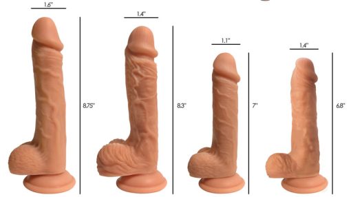 Easy Riders Dual Density Silicone Dildo - 9 Inch - Image 2