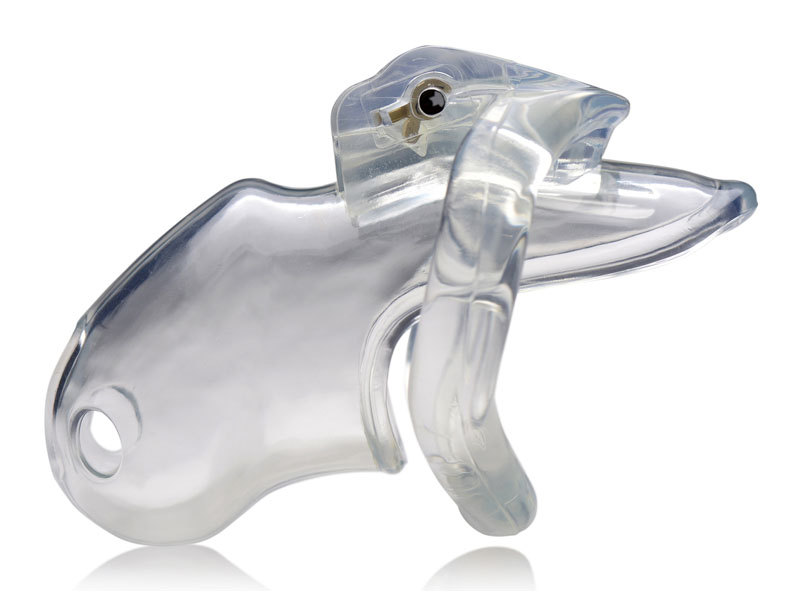 Clear Captor Chastity Cage - Small - Image 4