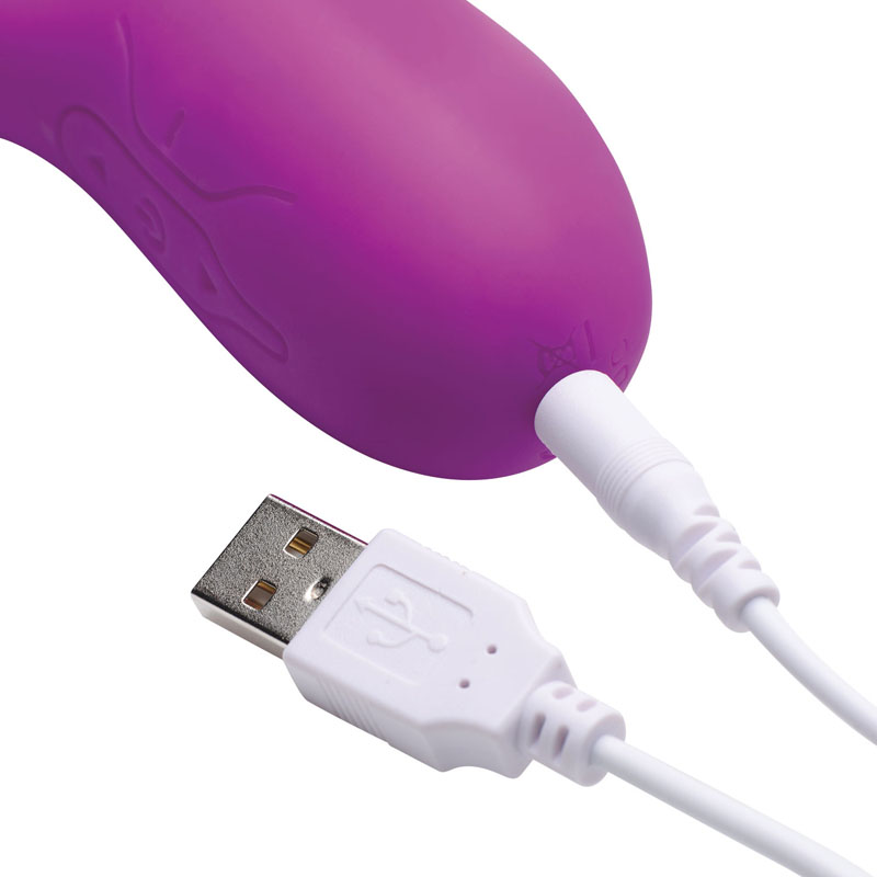 Come Hither Pro Silicone Rabbit Vibrator with Orgasmic Motion - Image 5