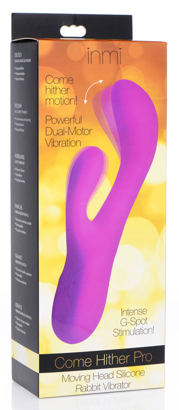 Come Hither Pro Silicone Rabbit Vibrator with Orgasmic Motion - Image 6