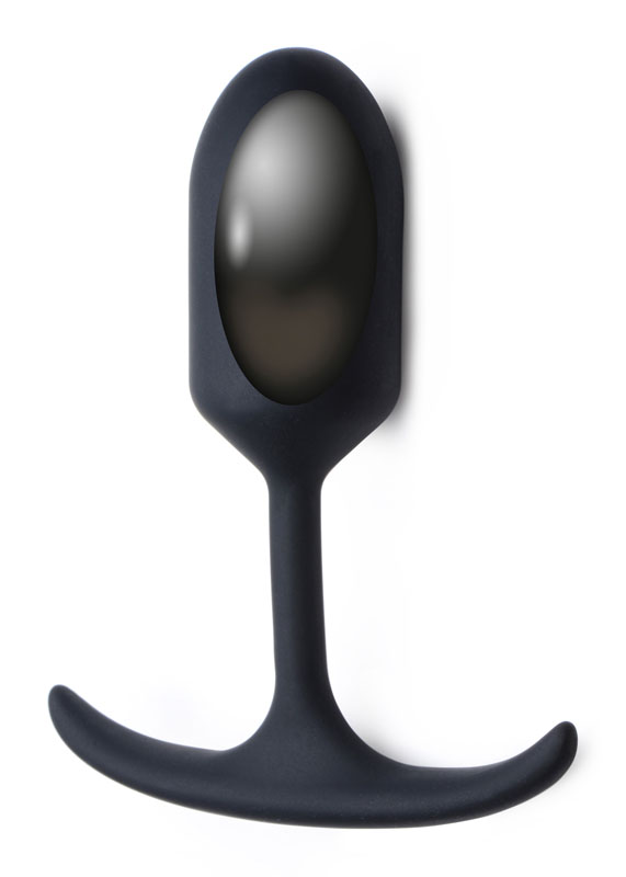 Premium Silicone Weighted Anal Plug - Small - Image 5