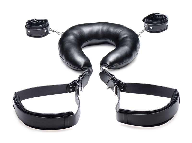 Padded Thigh Sling with Wrist Cuffs - Image 2