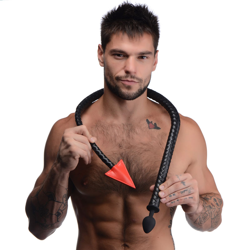 Hellbound Braided Devil Tail Anal Plug - Image 2