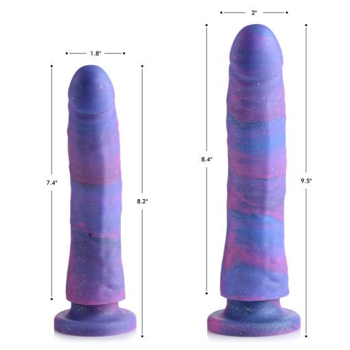 Magic Stick Glitter Silicone Dildo - 8 Inch - Image 6