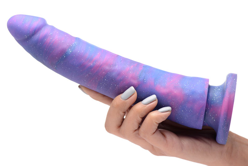 Magic Stick Glitter Silicone Dildo - 9.5 Inch - Image 2