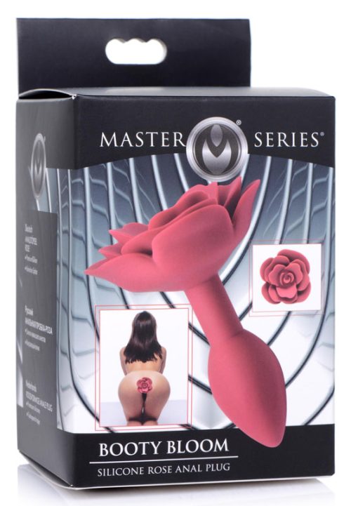 Booty Bloom Silicone Rose Anal Plug - Small - Image 6