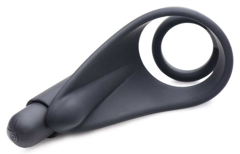 7X Silicone C-Ring with Vibrating Taint Stimulator - Image 6