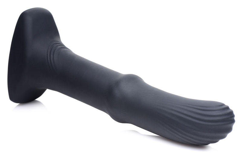 Sliding Shaft Silicone Anal Vibrating Plug - Image 3