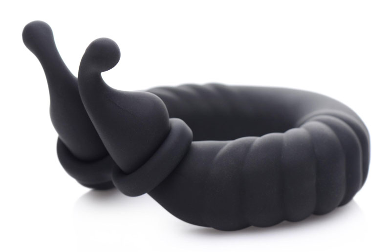 10X Cobra Dual Stimulation Silicone Cock Ring - Image 4