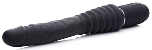 10X Silicone Vibrating and Thrusting Dildo - Image 8