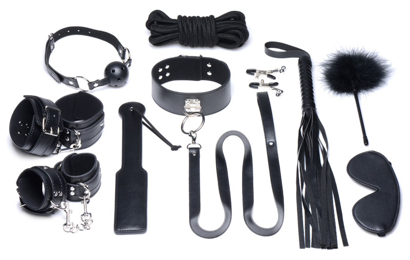 Deluxe 10 Piece Bondage Set - Image 3