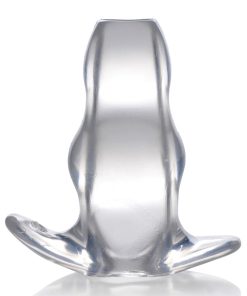 Clear View Hollow Anal Plug - Medium