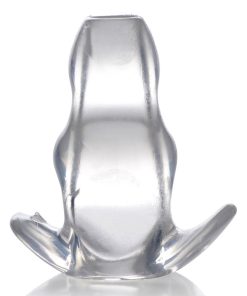 Clear View Hollow Anal Plug - Small
