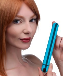 10X Slim Metallic Bullet - Blue