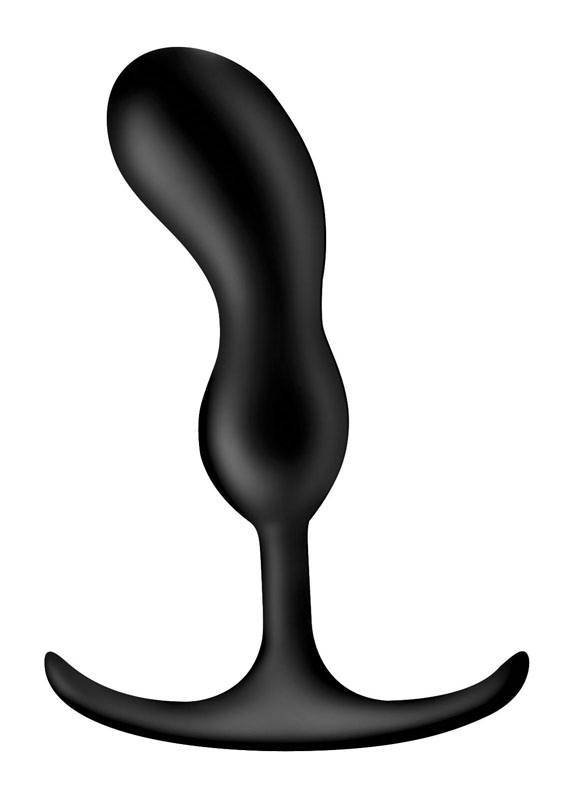 Premium Silicone Weighted Prostate Plug - Medium - Image 2