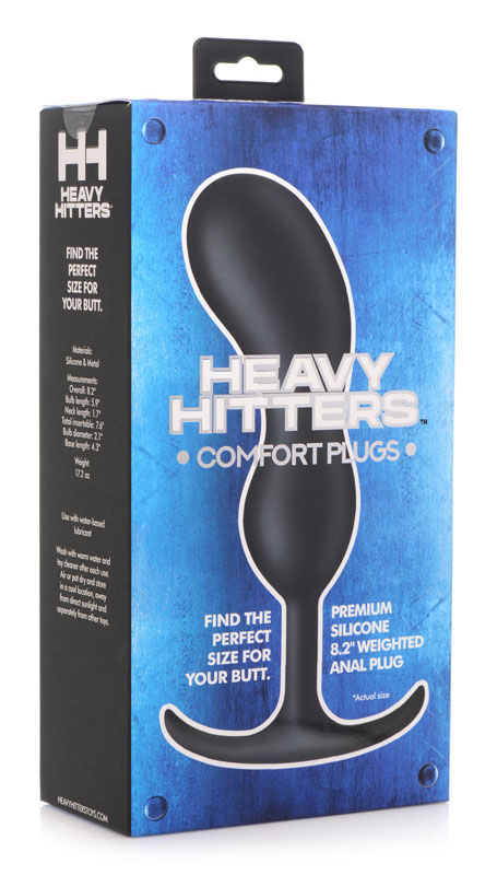 Premium Silicone Weighted Prostate Plug - XL - Image 5
