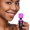 10X Ultra Powerful Silicone Mini Wand - Purple