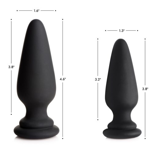 Interchangeable Silicone Anal Plug - Large - Image 5