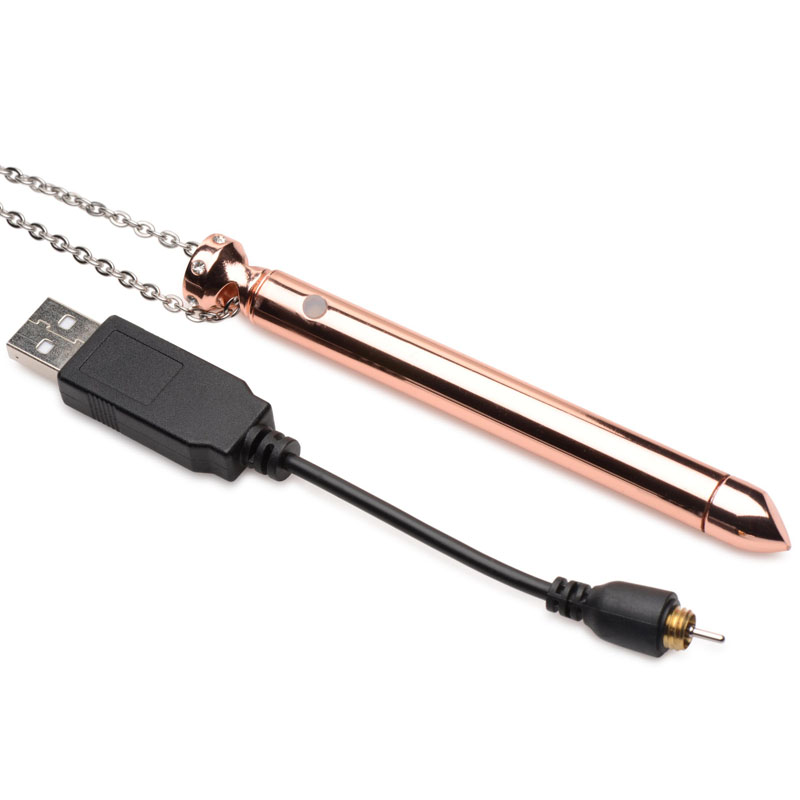 7X Vibrating Necklace - Rose Gold - Image 11