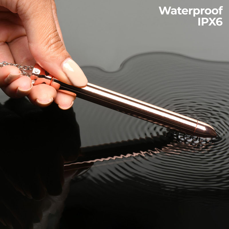 7X Vibrating Necklace - Rose Gold - Image 8