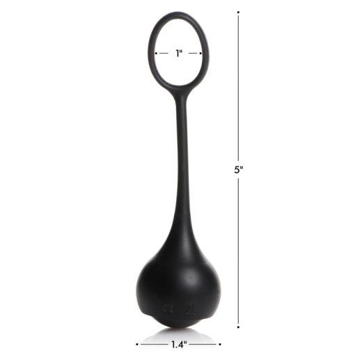 Cock Dangler Silicone Penis Strap with Weights - Image 5