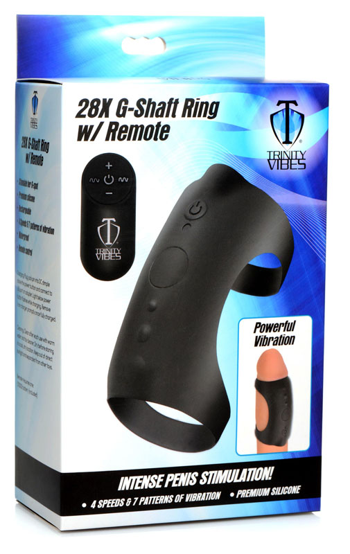 28X G-Shaft Silicone Ring with Remote Control - Image 4