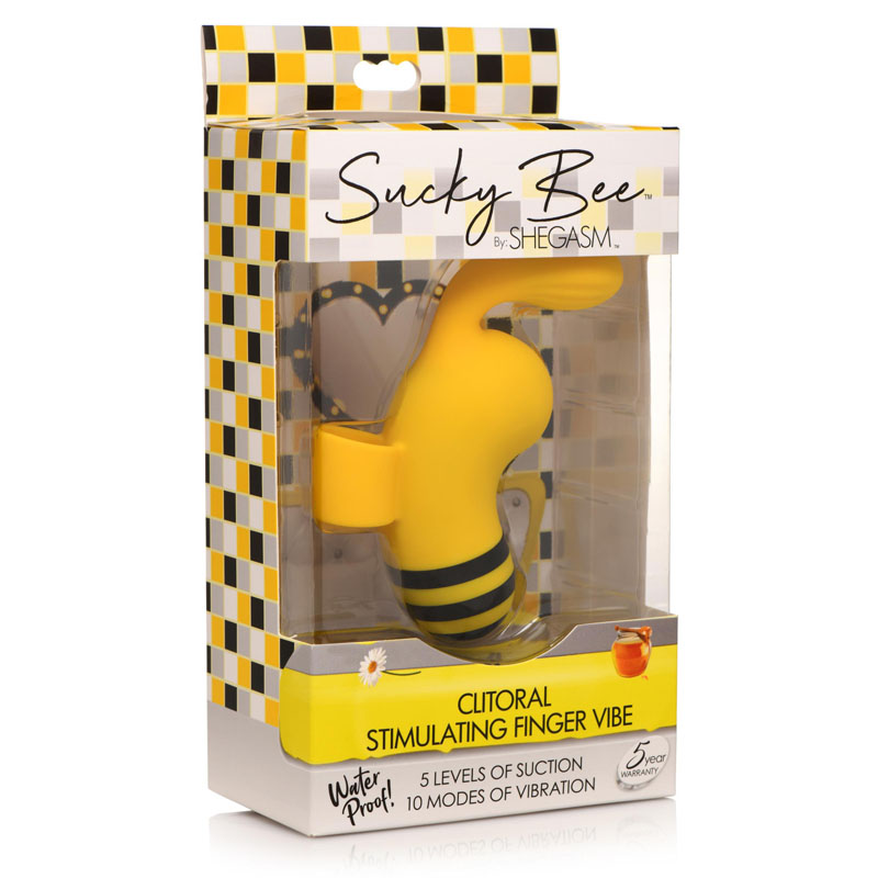 Sucky Bee Clitoral Stimulating Finger Vibe - Image 6