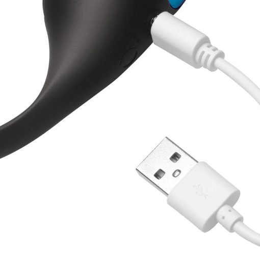 10X Inflatable and Vibrating Prostate Plug with Cock and Ball Ring - Image 7