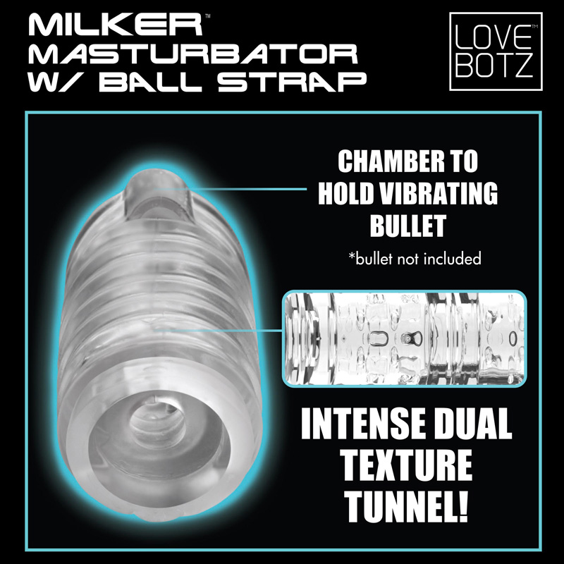 Milker Masturbator with Ball Strap - Image 4