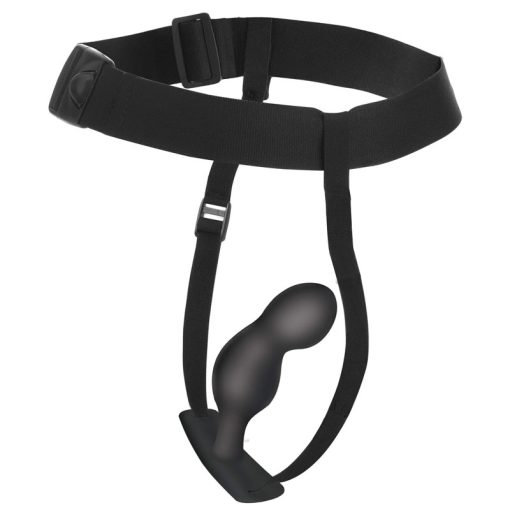 P-Spot Plugger 28X Silicone Prostate Plug with Comfort Harness and Remote Control - Image 5