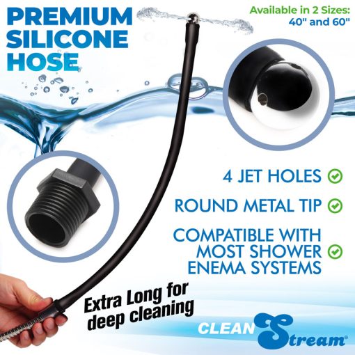 Premium Silicone Enema Hose - 1 Meter - Image 2