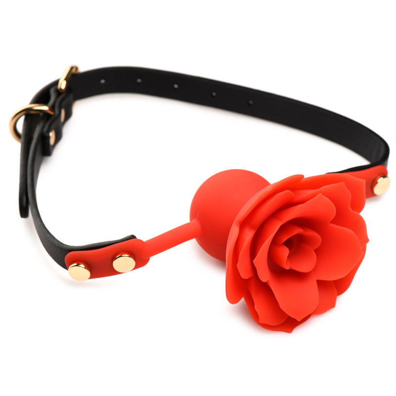 Blossom Silicone Breathable Rose Gag - Image 3