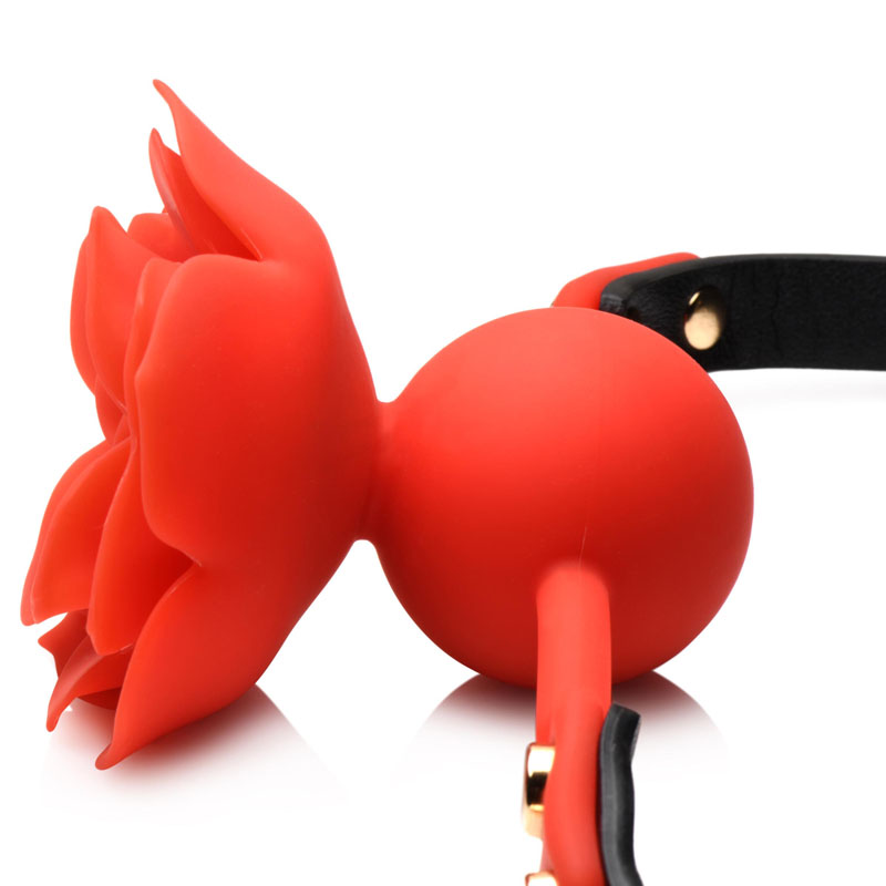 Blossom Silicone Breathable Rose Gag - Image 4