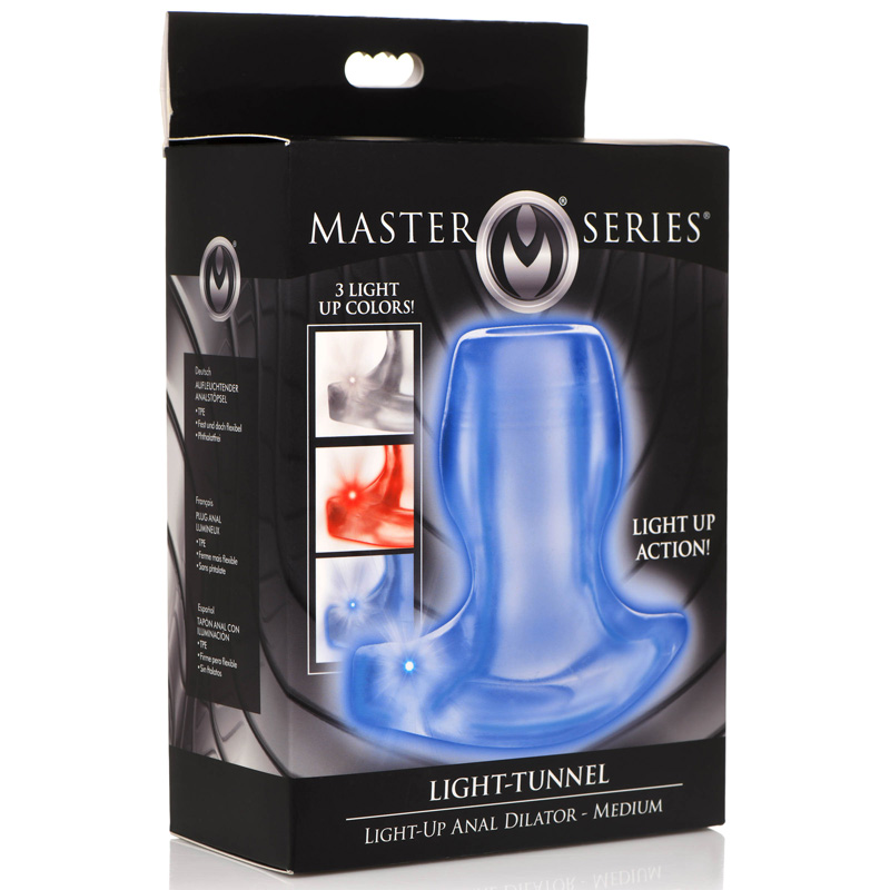 Light-Tunnel Light-Up Anal Dilator - Medium - Image 11