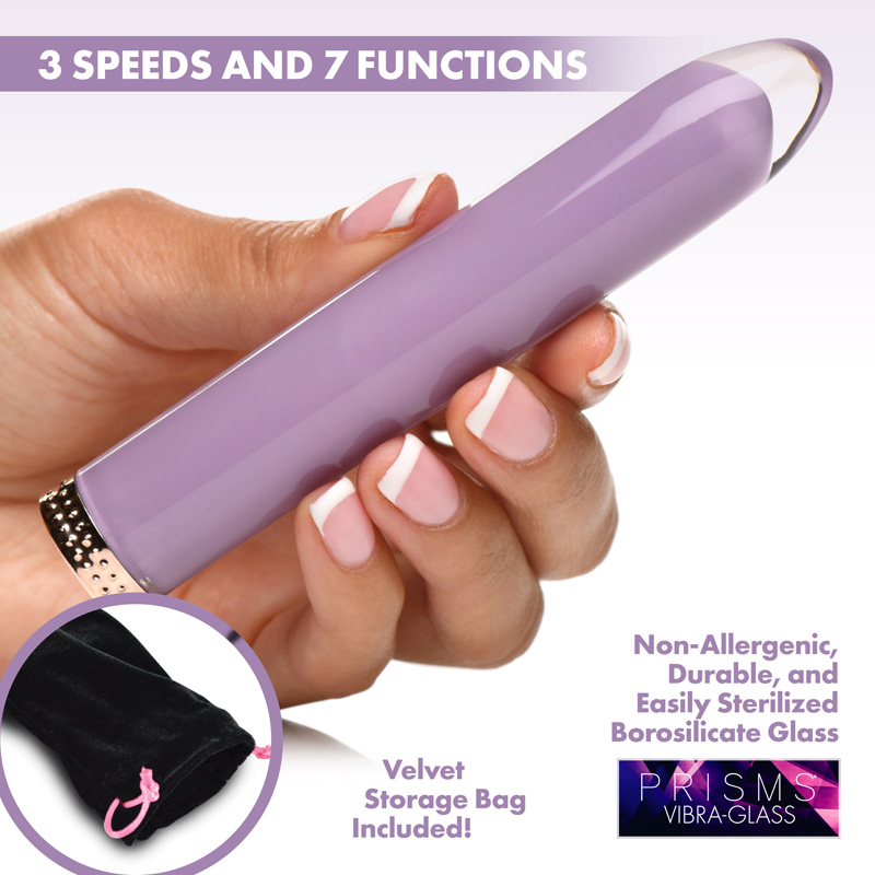 Vibra-Glass 10X Mini Vibe Lilac - Image 2