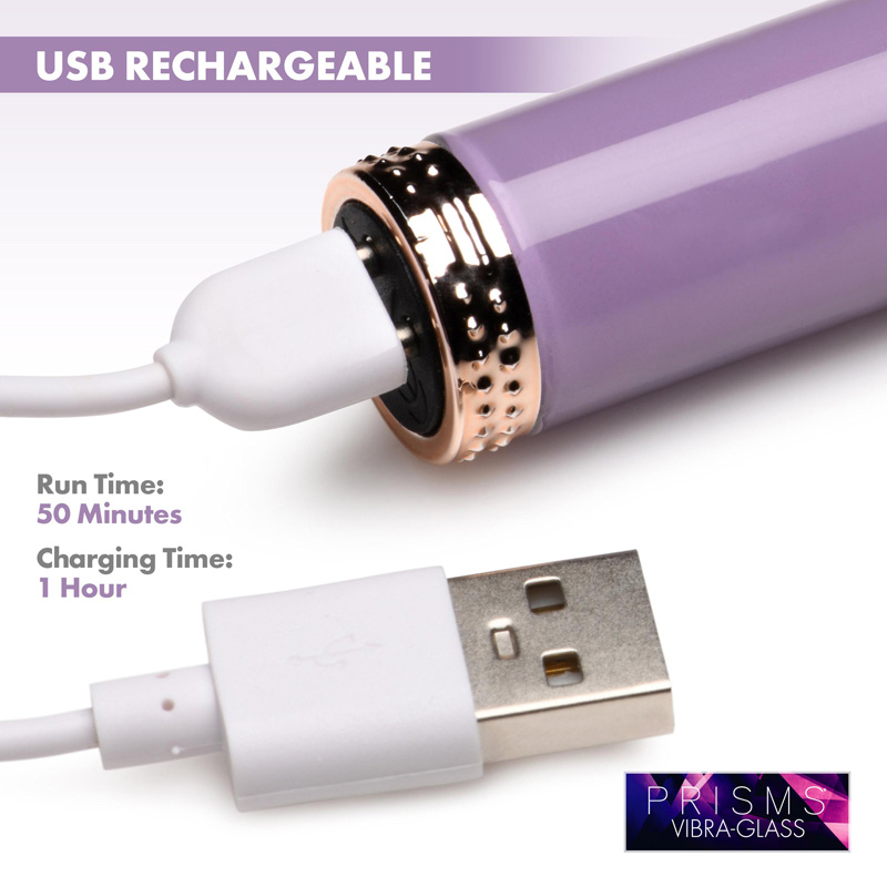 Vibra-Glass 10X Mini Vibe Lilac - Image 4
